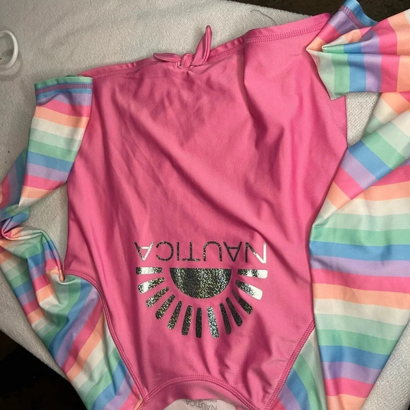 Nautica Rash Guard Large 12/14 - Picture 5 of 5